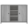 Credenza Grigio Sonoma 100x35x70 cm in Legno Multistrato