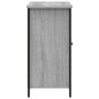 Credenza Grigio Sonoma 100x35x70 cm in Legno Multistrato