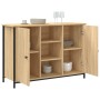 Credenza Rovere Sonoma 100x35x70 cm in Legno Multistrato