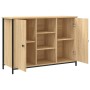 Credenza Rovere Sonoma 100x35x70 cm in Legno Multistrato