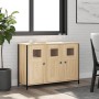 Credenza Rovere Sonoma 100x35x70 cm in Legno Multistrato