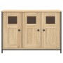 Credenza Rovere Sonoma 100x35x70 cm in Legno Multistrato