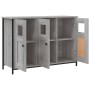 Credenza Grigio Sonoma 100x35x70 cm in Legno Multistrato