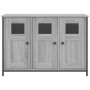 Credenza Grigio Sonoma 100x35x70 cm in Legno Multistrato