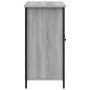 Credenza Grigio Sonoma 100x35x70 cm in Legno Multistrato