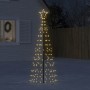 Illuminazione Albero Natale Picchetti 220LED Bianco Caldo 180cm