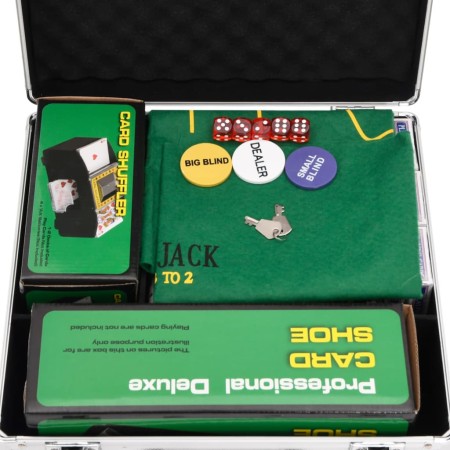 Set di Fiches da Poker 600 pz 11,5 g