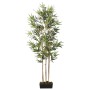 Albero Bambù Artificiale 368 Foglie 80 cm Verde