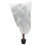 Coperture con Coulisse per Piante 8pz 70 g/m² 0,8x0,8 m
