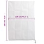 Coperture con Cerniera per Piante 4pz 70 g/m² 1,2x1,8 m
