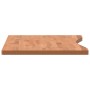 Piano per Scrivania 100x(45-50)x2,5 cm Legno Massello di Faggio