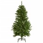 Albero Natale Incernierato con 150 LED e Palline 150 cm