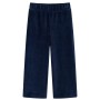 Pantaloni da Bambino in Velluto a Coste Blu Marino 116