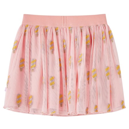 Gonna da Bambina con Tulle Rosa Chiaro 92