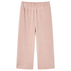 Pantaloni per Bambini in Velluto a Coste Rosa Chiaro 92