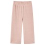 Pantaloni per Bambini in Velluto a Coste Rosa Chiaro 92