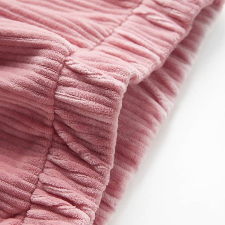 Pantaloni per Bambini in Velluto a Coste Rosa Chiaro 140