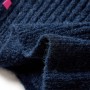 Cardigan da Bambina Lavorato a Mano Blu Marino 92