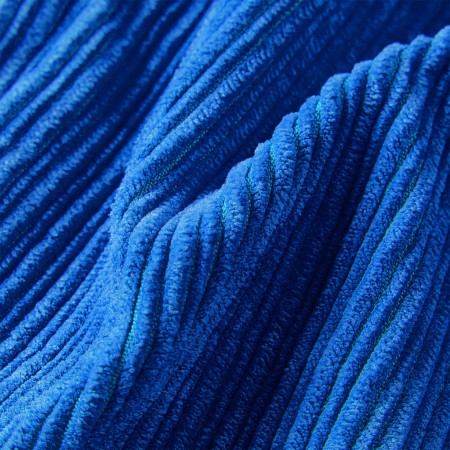 Pantaloni per Bambini in Velluto a Coste Blu Cobalto 104