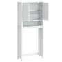 Mobile per Lavatrice BERG Bianco 76x27x164,5cm Legno Massello