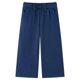 Pantaloni per Bambini a Gamba Larga Blu Marino 116