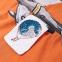 Maglietta per Bambini Maniche Lunghe Arancione Scuro 128