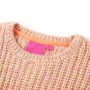 Maglione da Bambina Lavorato a Maglia Rosa Tenue 128