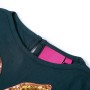 Maglietta per Bambini a Maniche Lunghe Verde Scuro 104