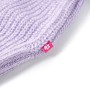 Gilet da Bambina Lavorato a Maglia Lilla Chiaro 92