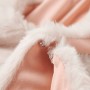 Gilet da Bambina in Pelliccia Sintetica Beige 128