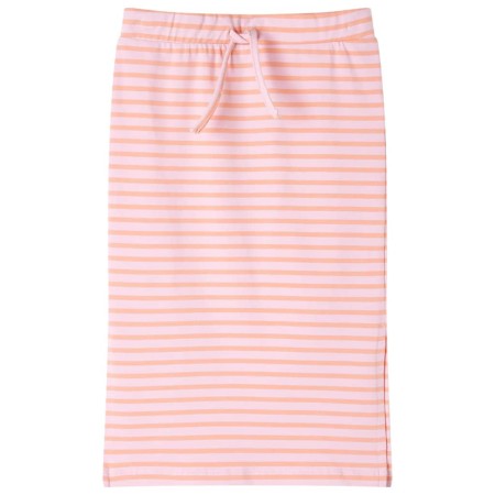 Gonna Dritta da Bambina a Righe Rosa 128