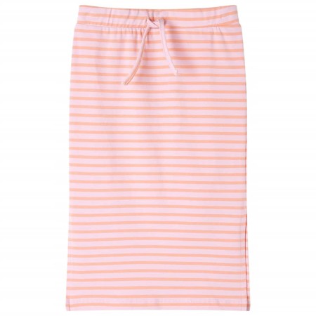 Gonna Dritta da Bambina a Righe Rosa 104