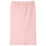 Gonna Dritta da Bambina a Righe Rosa 104