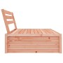 Divano Centrale Giardino 120x80cm Legno Massello Douglas