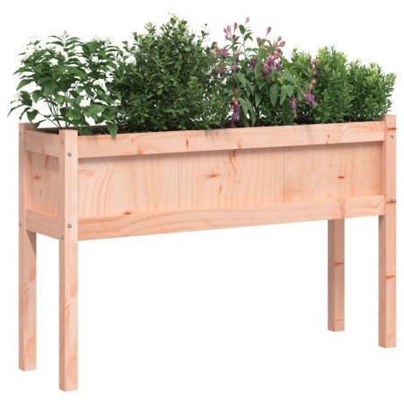 Fioriere da Giardino 2 pz con Gambe Legno Massello di Douglas