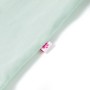Maglietta Bambina Maniche Aletta Menta Chiaro 140