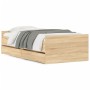 Giroletto con Cassetti Rovere Sonoma 100x200 cm