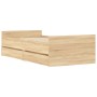 Giroletto con Cassetti Rovere Sonoma 100x200 cm