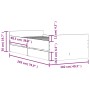 Giroletto con Cassetti Rovere Sonoma 100x200 cm