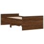 Giroletto con Cassetti Rovere Marrone 100x200 cm
