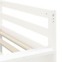 Letto a Soppalco con Torre Bambini Blu 90x190cm Massello Pino