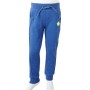 Pantaloni Tuta per Bambini Blu Mélange 140