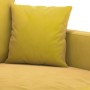 Poltrona Giallo 60 cm Velluto