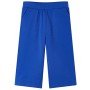 Pantaloni per Bambini a Gamba Larga Blu Cobalto 104