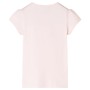 Maglietta da Bambina Rosa Tenue 140