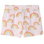 Pigiama da Bambina a Maniche Corte Rosa Tenue 128