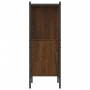 Libreria Rovere Marrone 72x28x77,5 cm in Legno Multistrato