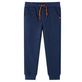 Pantaloni Tuta per Bambini Blu Marino Mélange 140