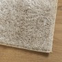 Tappeto a Pelo Lucido Lungo ISTAN Effetto Beige 240x340 cm