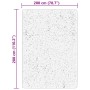 Tappeto a Pelo Corto HUARTE Morbido e Lavabile Crema 200x280 cm